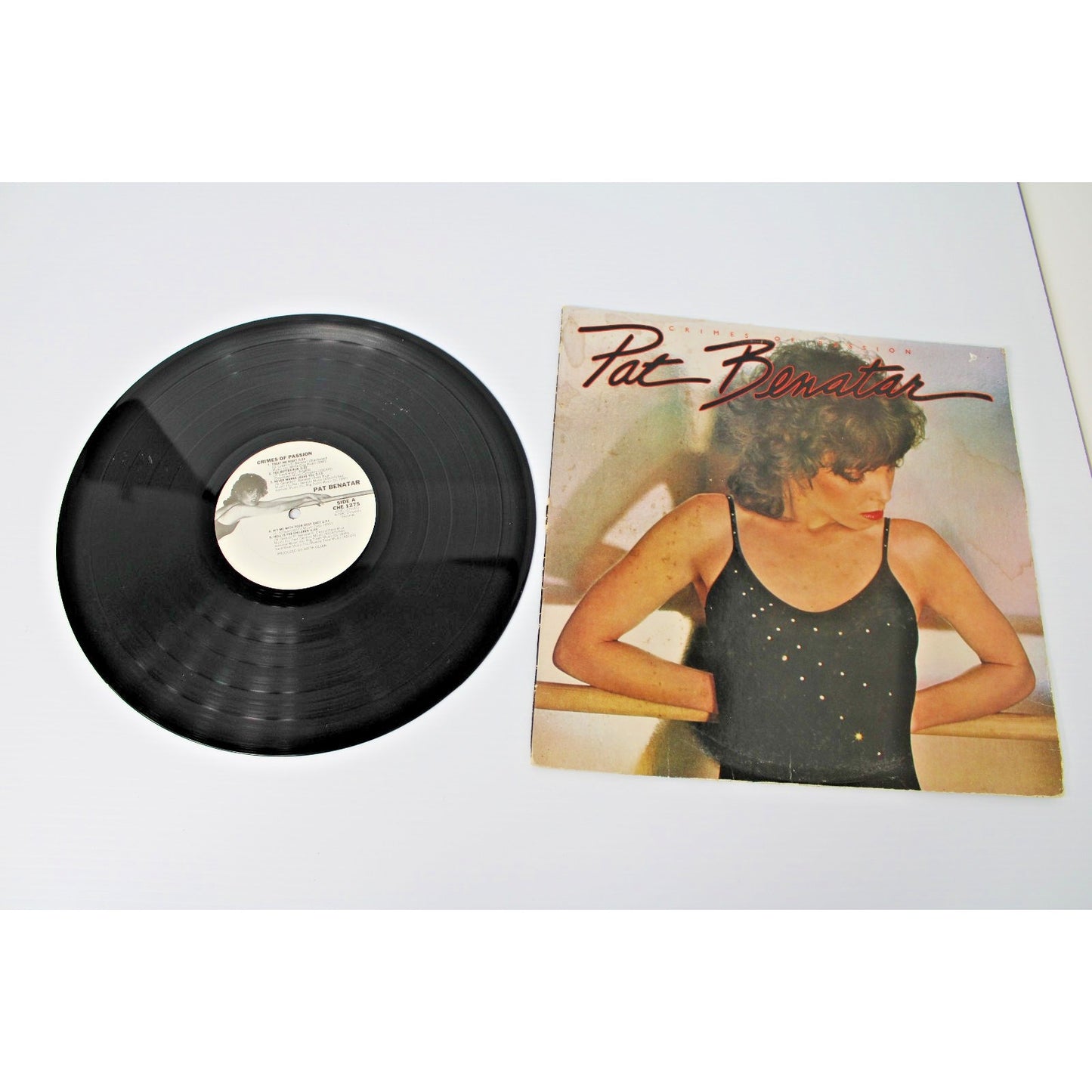 2 LP Lot, Pat Benetar- In the Heat of the Night, 1979 & Crimes of Passion, 1980
