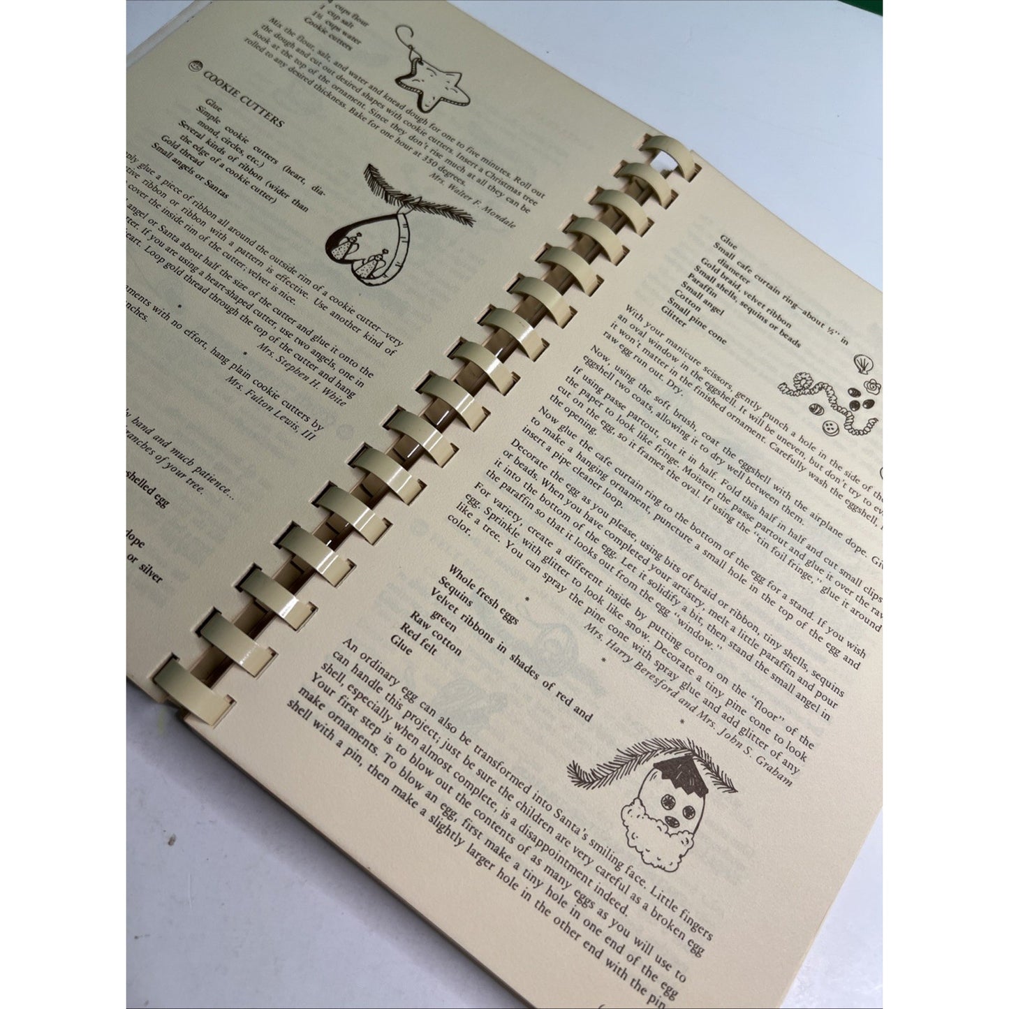 1975 Think Christmas Cookbook Gifting Decorations By Junior League Washington