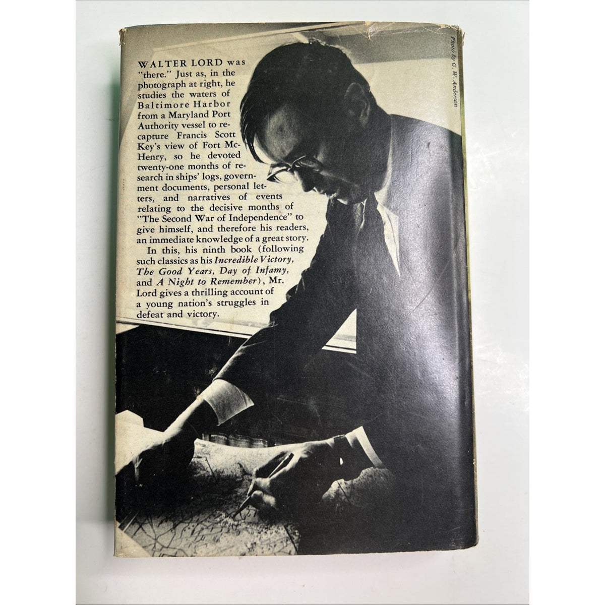 The Dawn’s Early Light by Walter Lord 1972 HC DJ 1st Edition/Print Illustrated