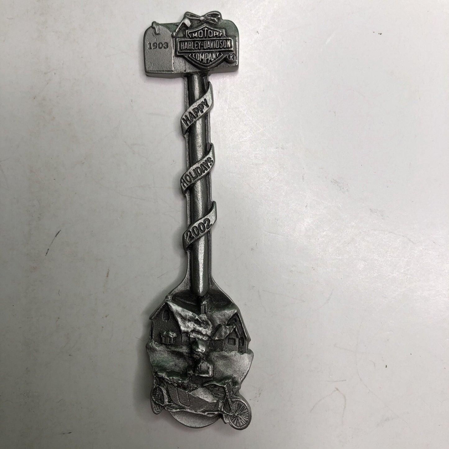 2002 HARLEY DAVIDSON Limited Edition PEWTER SPOON #3318 of 5000