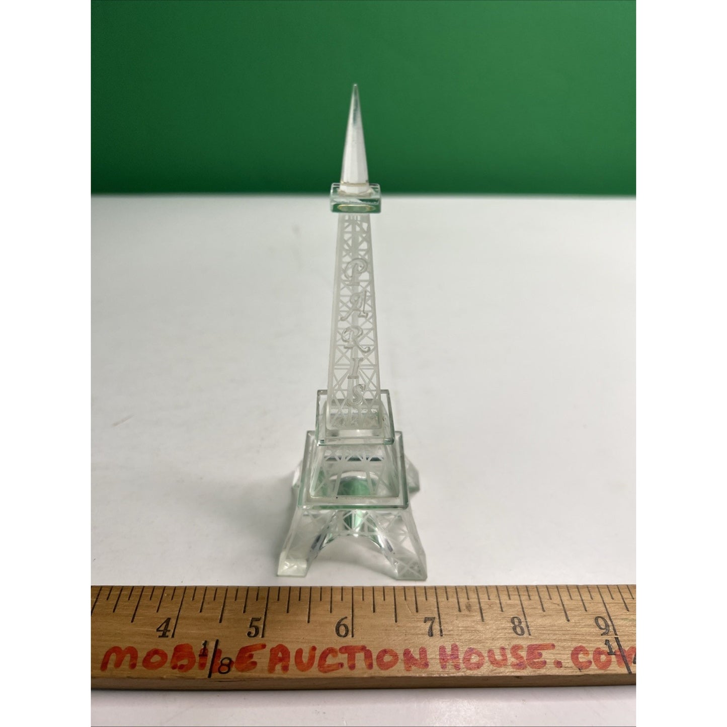 Crystal Eiffel Tower Paris Figurine 5.75" Rare Collectible