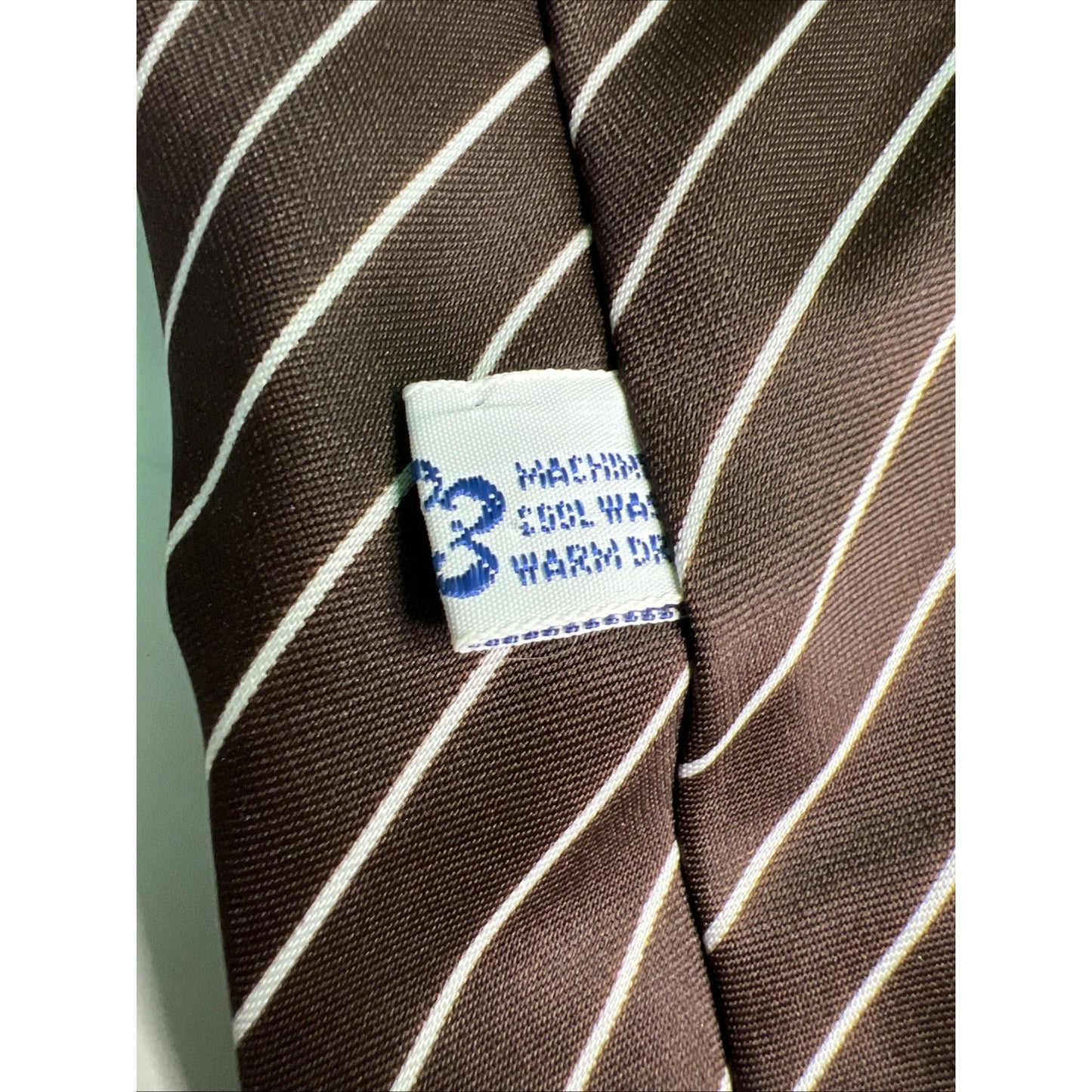 VTG CadiSport Double Pocket Button Shirt Men's 10 Brown White Stitching