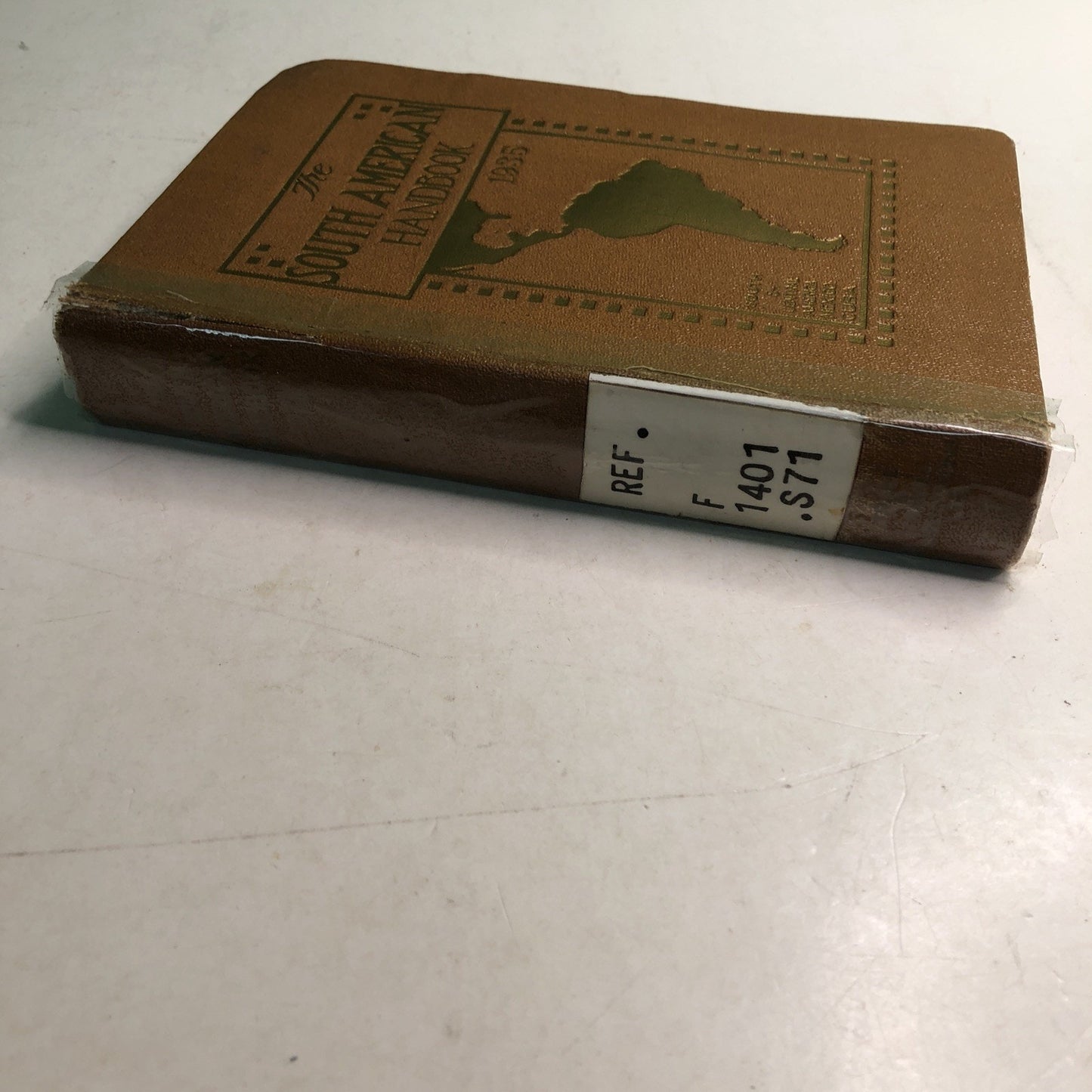 South American Handbook Guide 1935 Royal Mail Lines Maps Ads Mexico Cuba Brazil