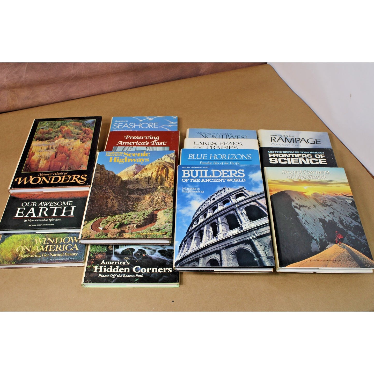 15 Book Collection- National Geographic, Photography, Natural History 1970s-80s