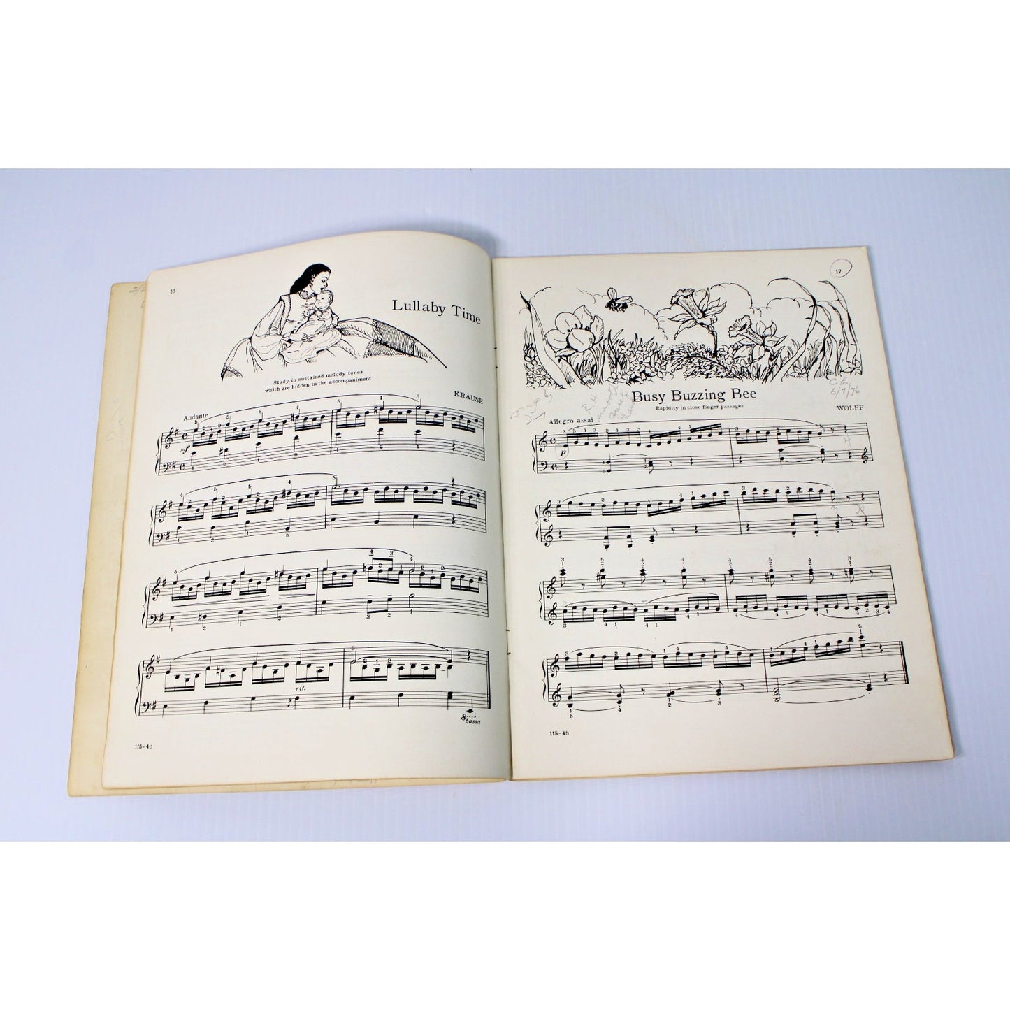Vintage 1943 Technic Is Fun Book Two Songbook Piano By David Hirschberg