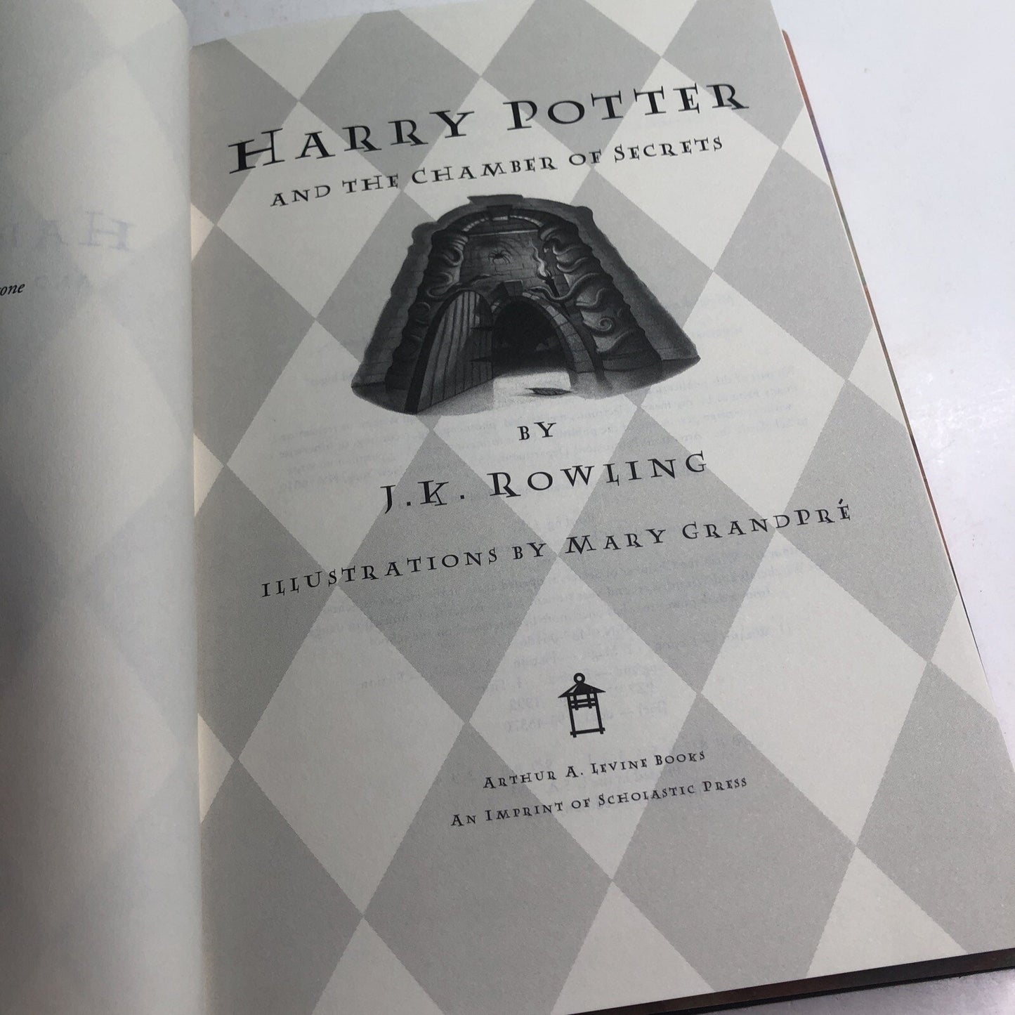 Harry Potter and the Chamber of Secrets 1st U.S. Ed. with RARE Printing Errors