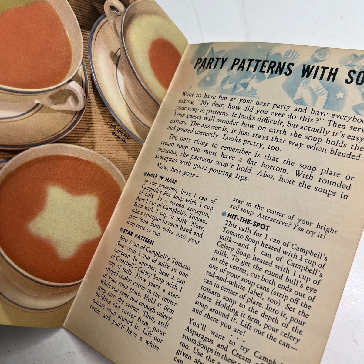 RARE 1941 First Edition Campbell's Soup Recipe Booklet Easy Ways to Good Meals