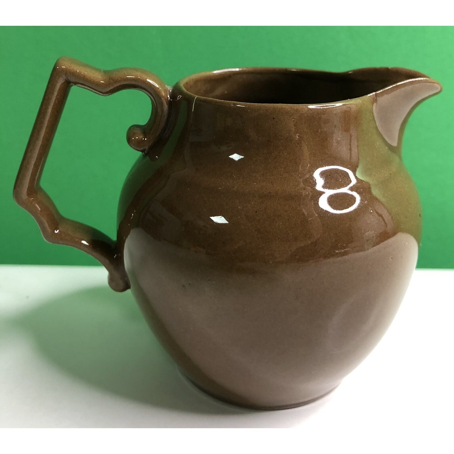 Vintage PALIN THORLEY CREAMER Pitcher Williamsburg Virginia Pottery