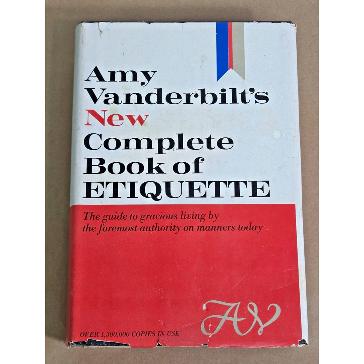 Vintage 1963 Amy Vanderbilt Book of Etiquette - Andy Warhol Illustrations