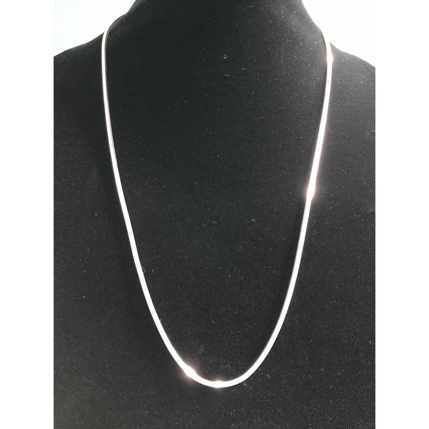 Sterling Square Snake Chain 2mm 25 Inches