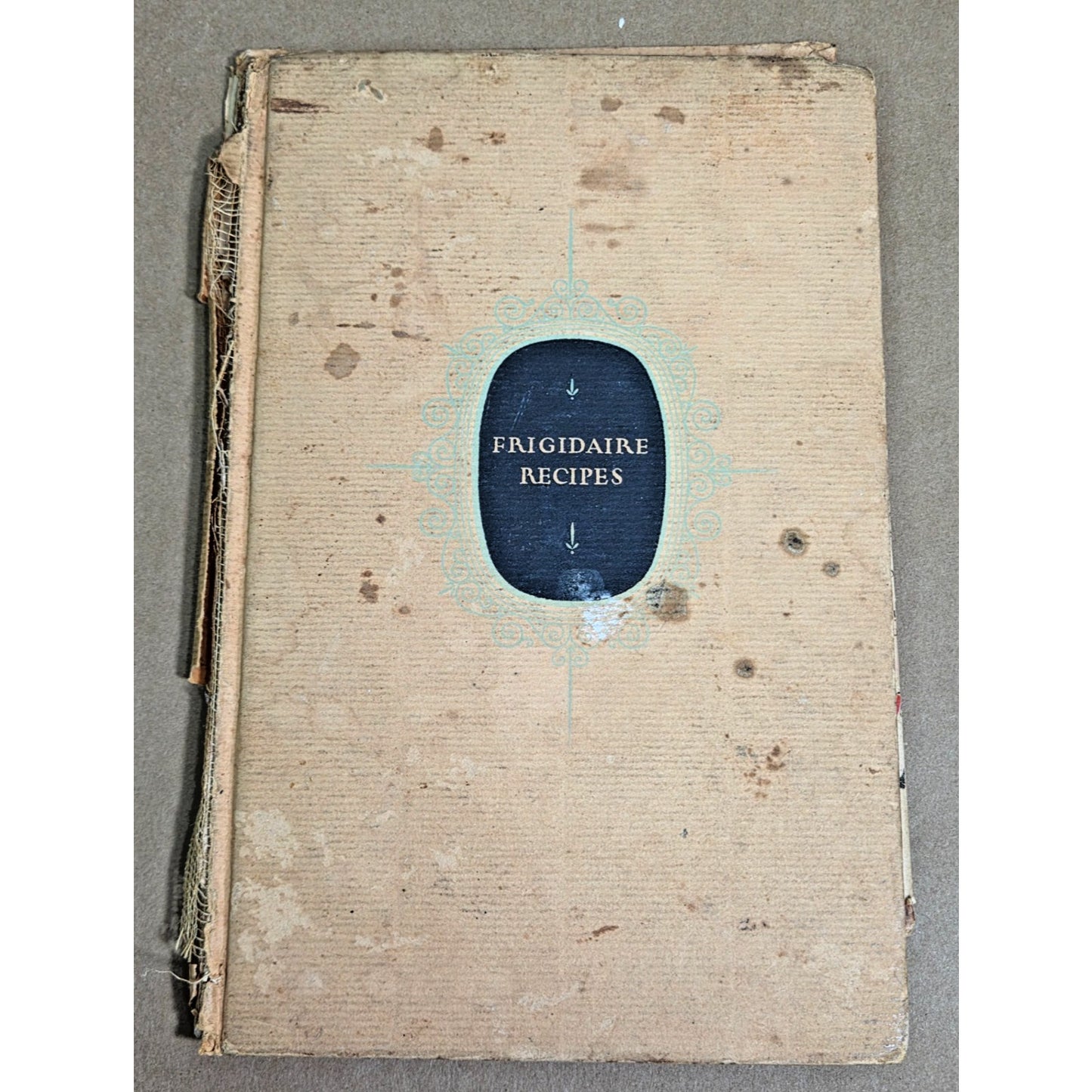 Vintage 1928 Frigidaire Recipes Cookbook - Art Deco Illustrations Ephemera