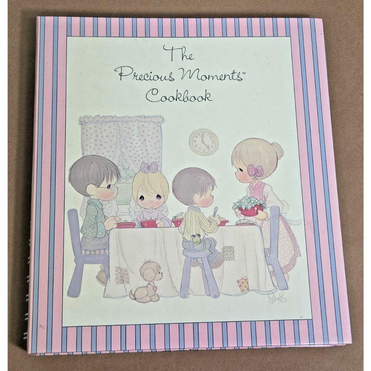 Vintage 1989 The Precious Moments Cookbook Enesco Spiral Bound Collectible