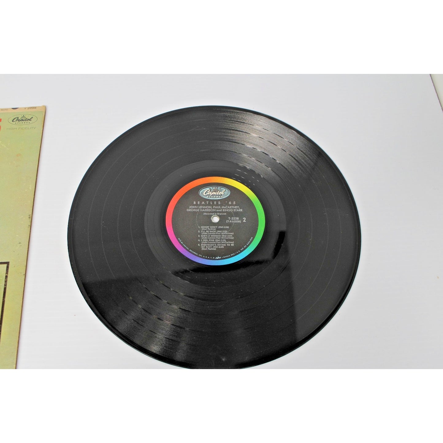 The Beatles- Beatles ‘65 - 1964 Capitol Mono T-2228 Scranton PA Early Pressing