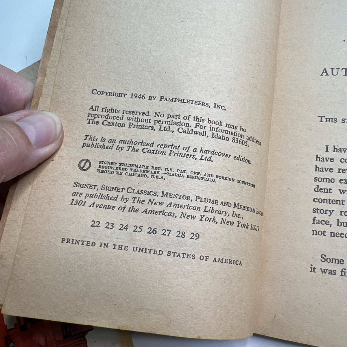 Ayn Rand Lot 2 Anthem & Capitalism Signet PB