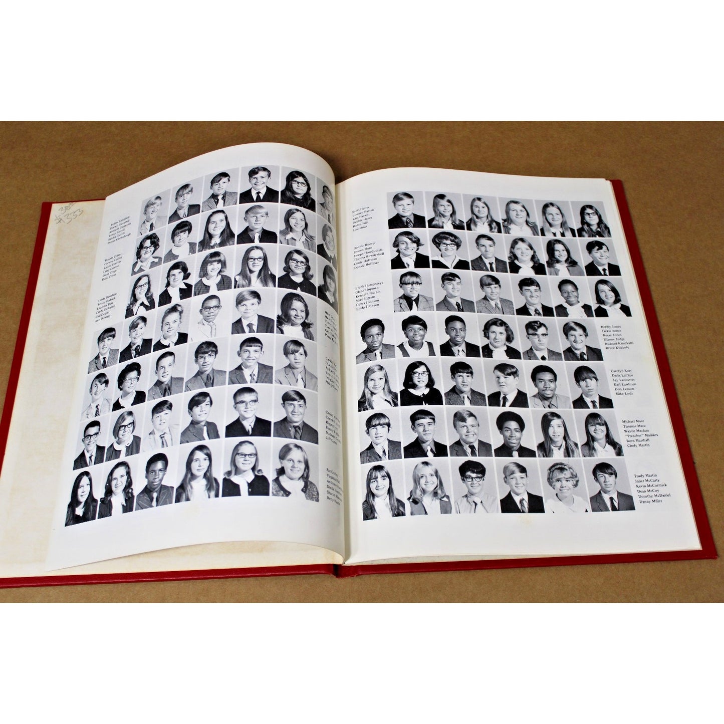 Vintage 1970-71 The Highlander Yearbook, Shelburne Junior High, Staunton, VA