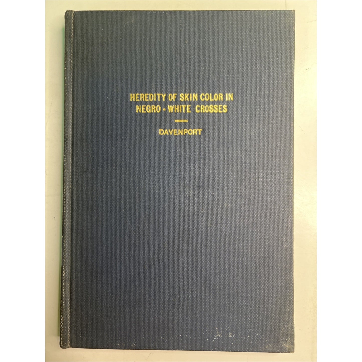 1913 HC Heredity Of Skin Color In Negro - White Crosses by Charles B. Davenport