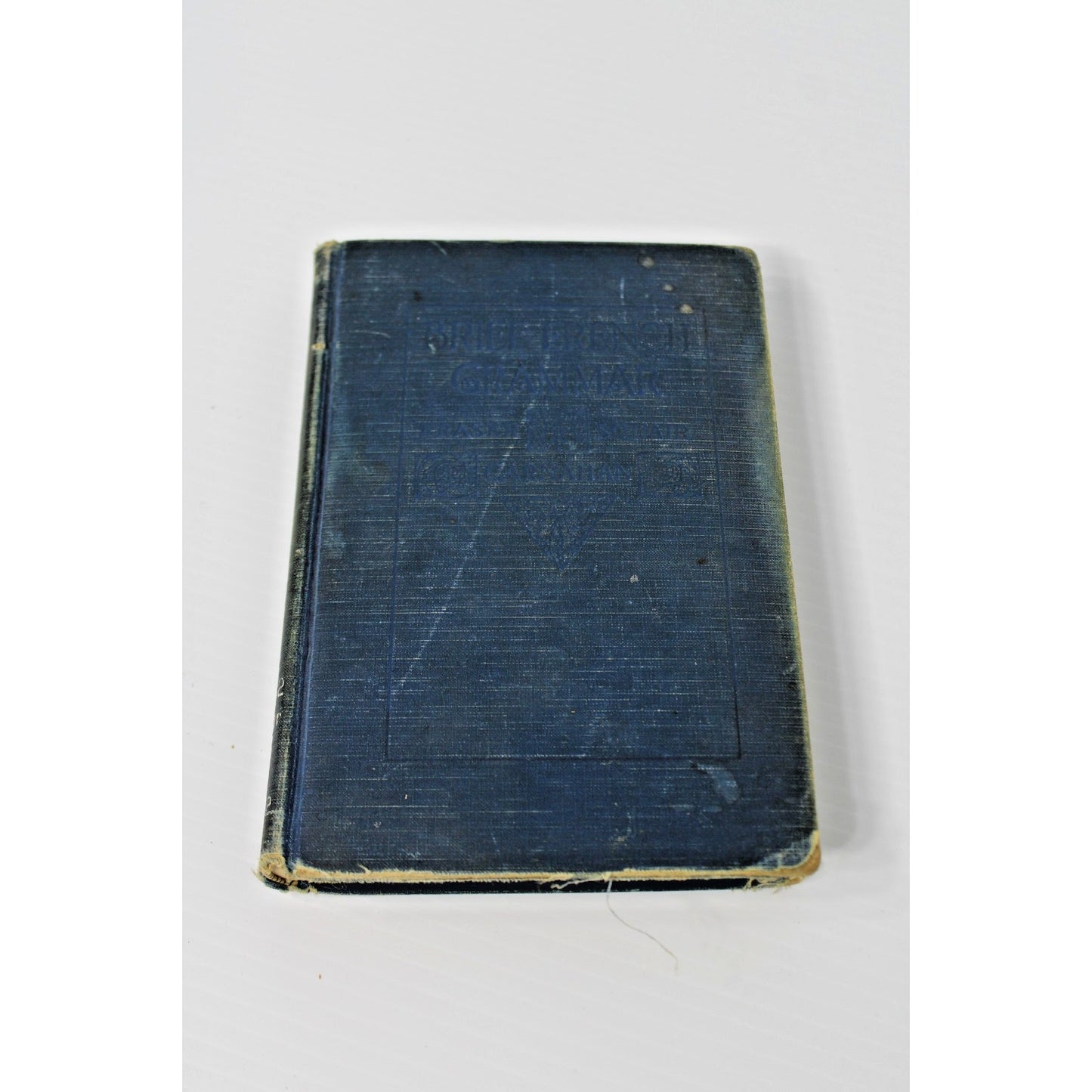 1931 Mobile AL Spring Hill College Retired Library- Heath's Brief French Grammar