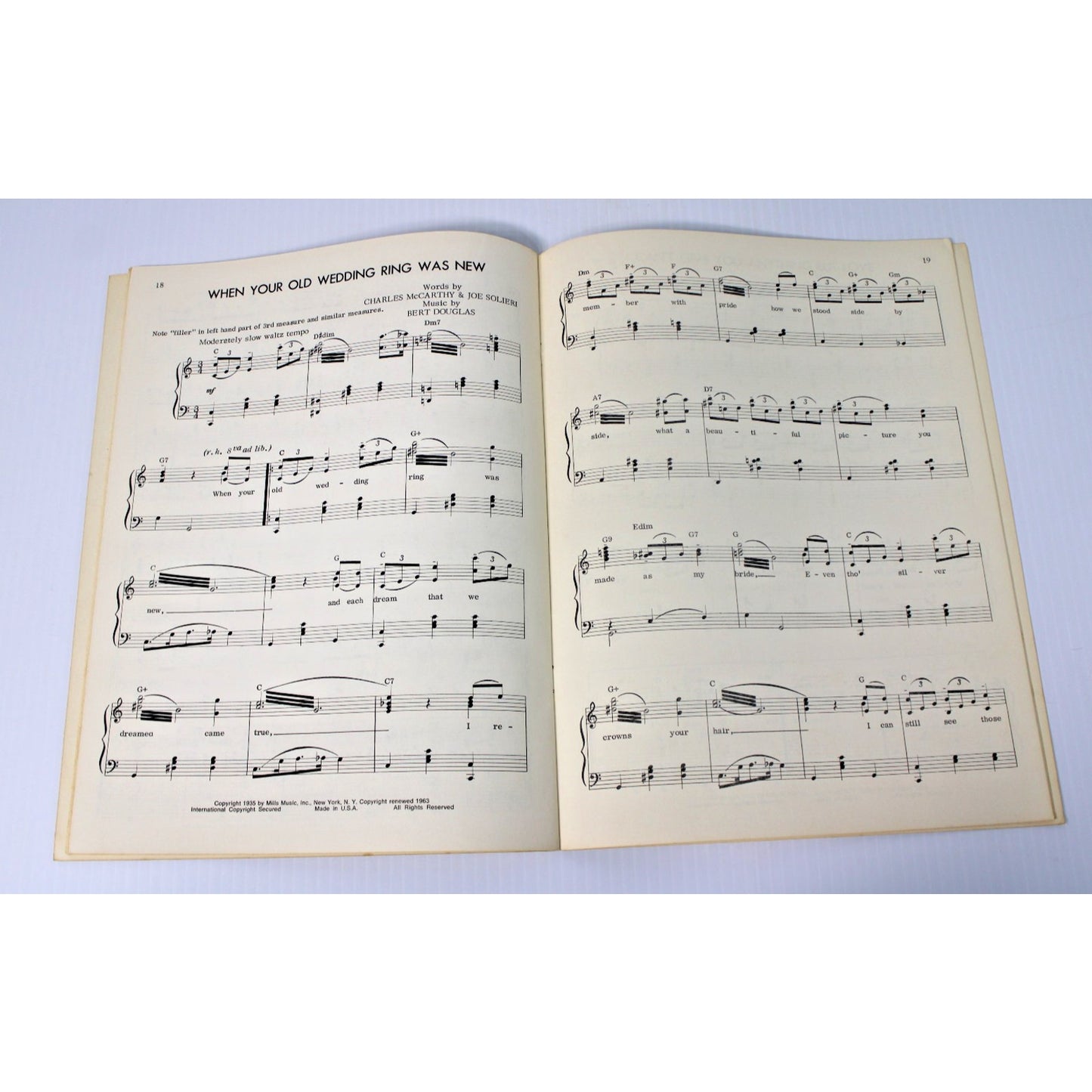 1965 Ragtime Piano Sheet Music: How To Play Like a Player Piano- Dick Watson