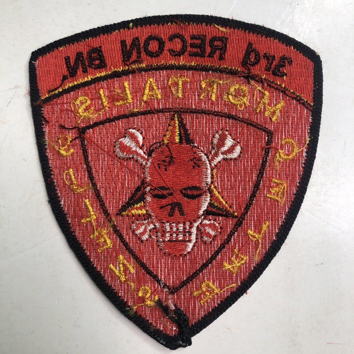 USMC 3d Reconnaissance Battalion "Celer, Silens, Mortalis" Military Patch
