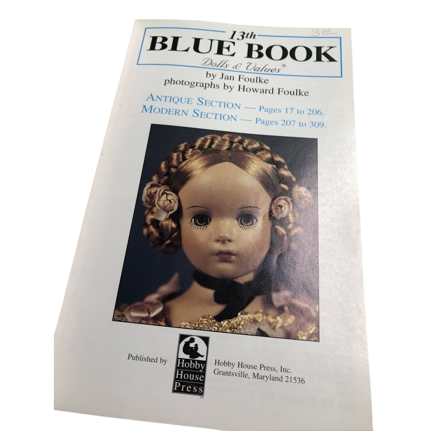 #1 BEST SELLER 13TH BLUE BOOK DOLLS AND VALUES BY JAN FOULKE 1997 Paperback