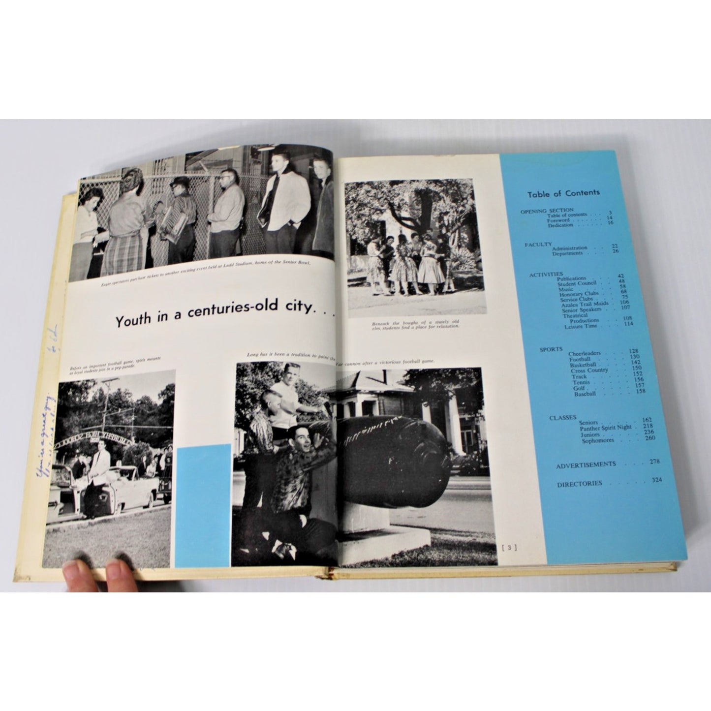 Vintage 1961 Mohian Murphy High School Yearbook Mobile AL Alabama