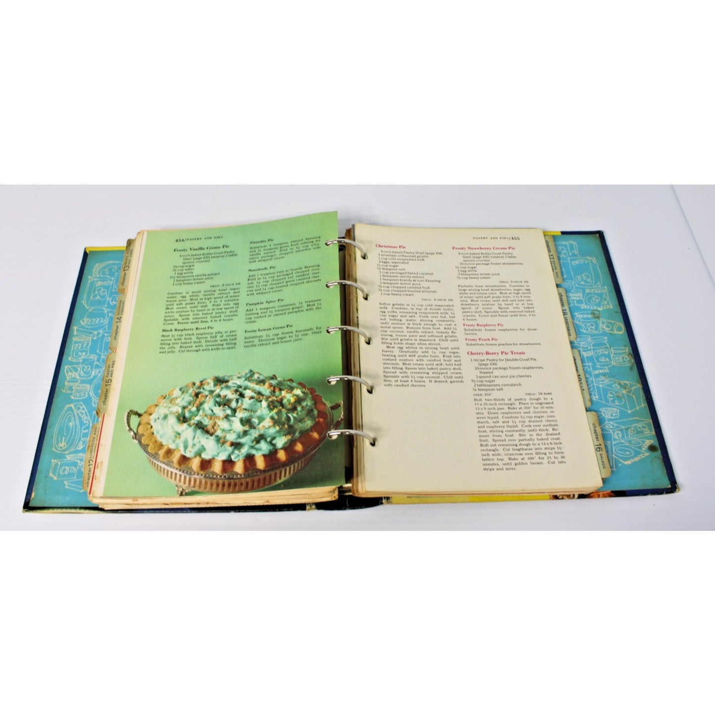 Vintage 1960s The Pillsbury Family Cookbook- Complete Recipe Binder, 550+ pages