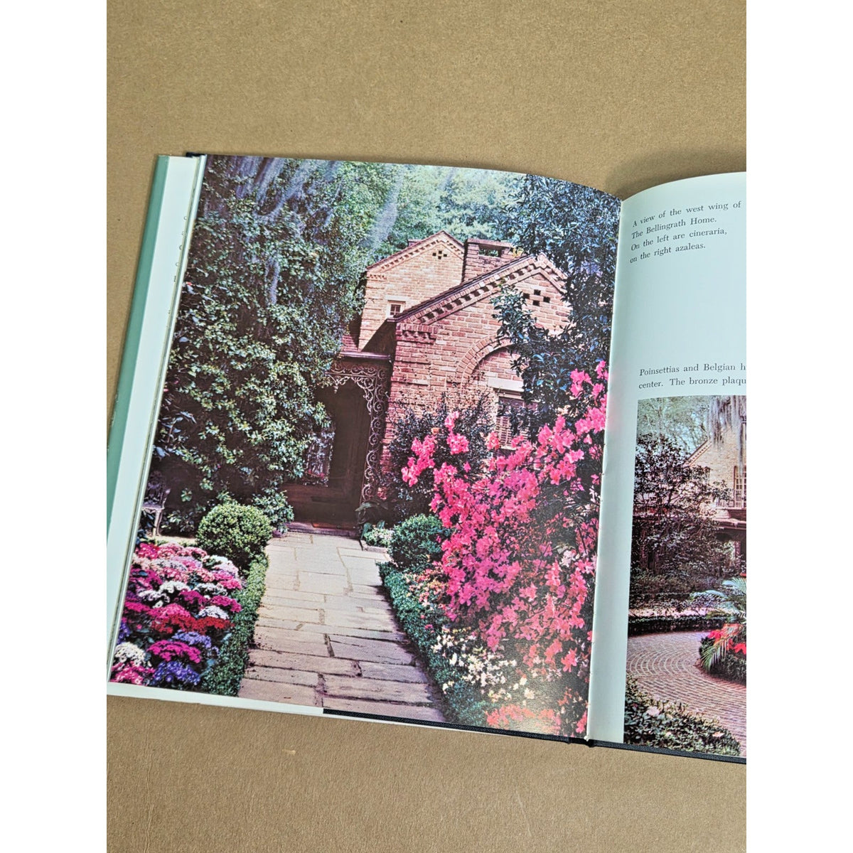 Vintage 1958 Bellingrath Gardens & Home Pictorial Souvenir Book Mobile Alabama