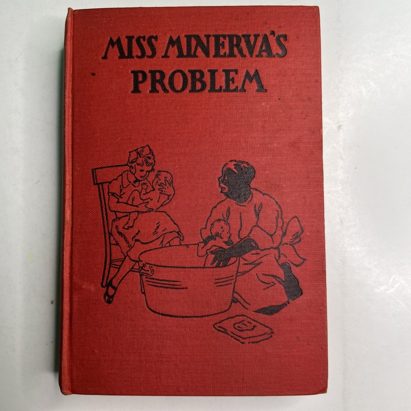 RARE 1936 1st Edition of Miss Minerva's Problem by Emma Speed Sampson HC Illus.