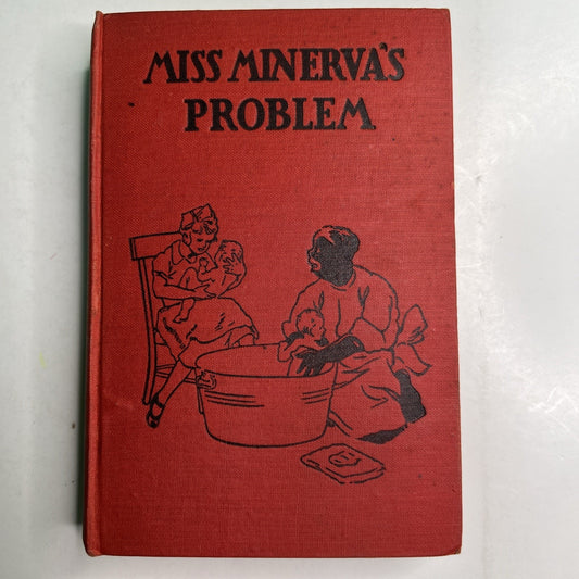 RARE 1936 1st Edition of Miss Minerva's Problem by Emma Speed Sampson HC Illus.
