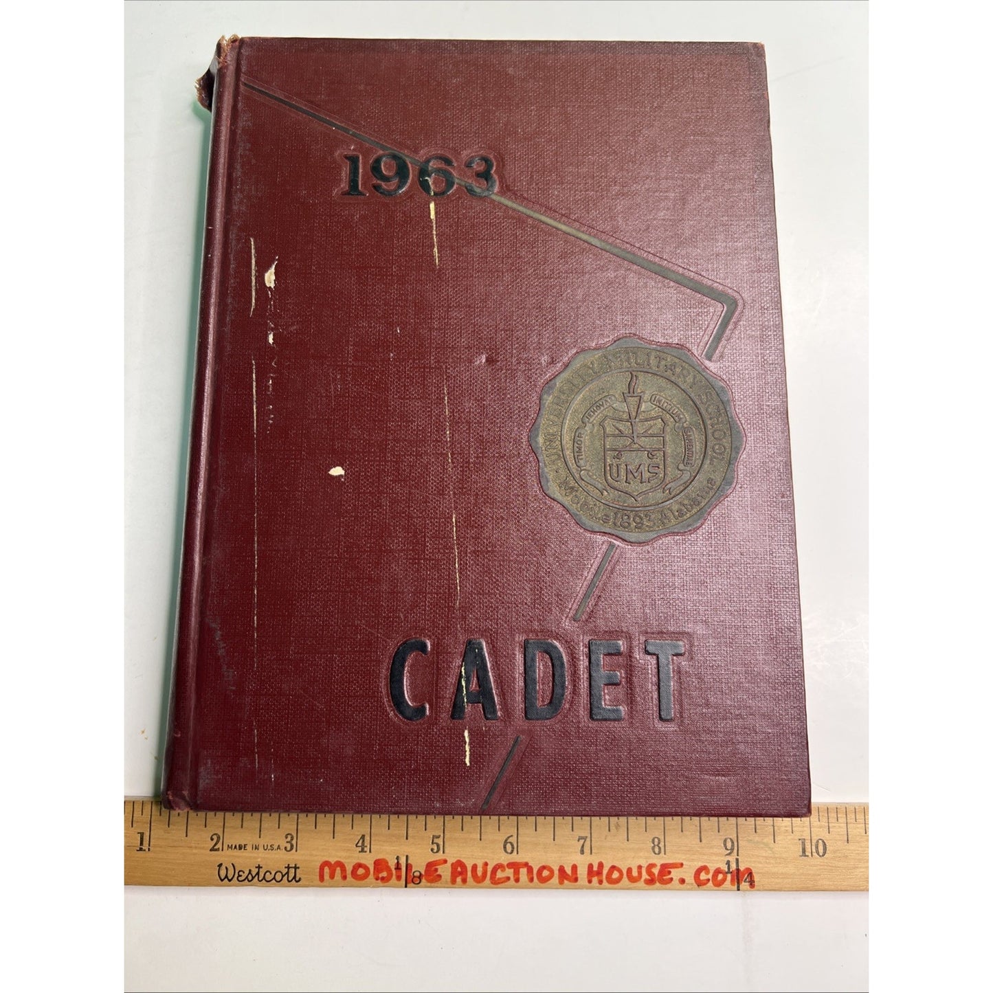 1963 THE CADET Yearbook University Military School Mobile Alabama AL UMS WRIGHT