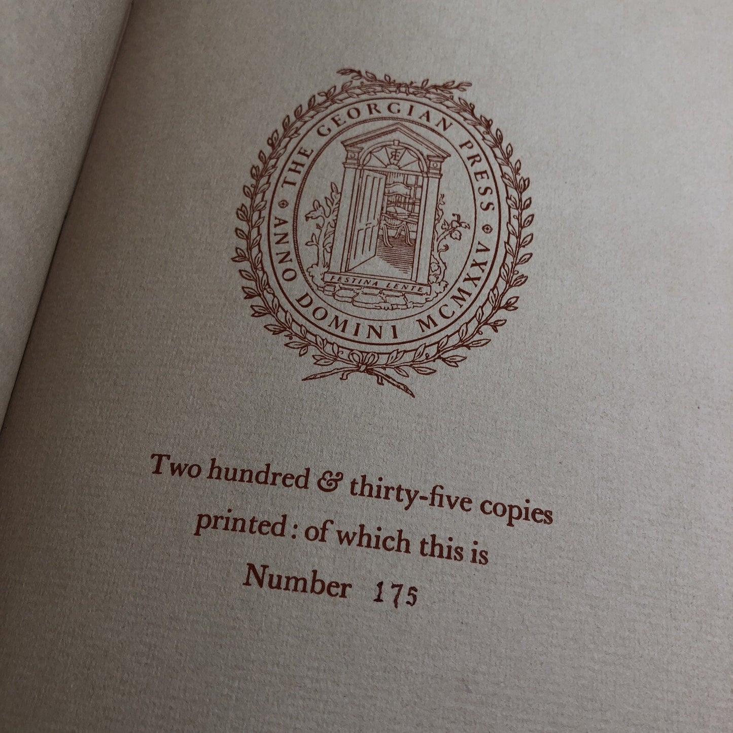 Pastorals With A Discourse On Pastoral Poetry By Alexander Pope Ltd Ed #175/235