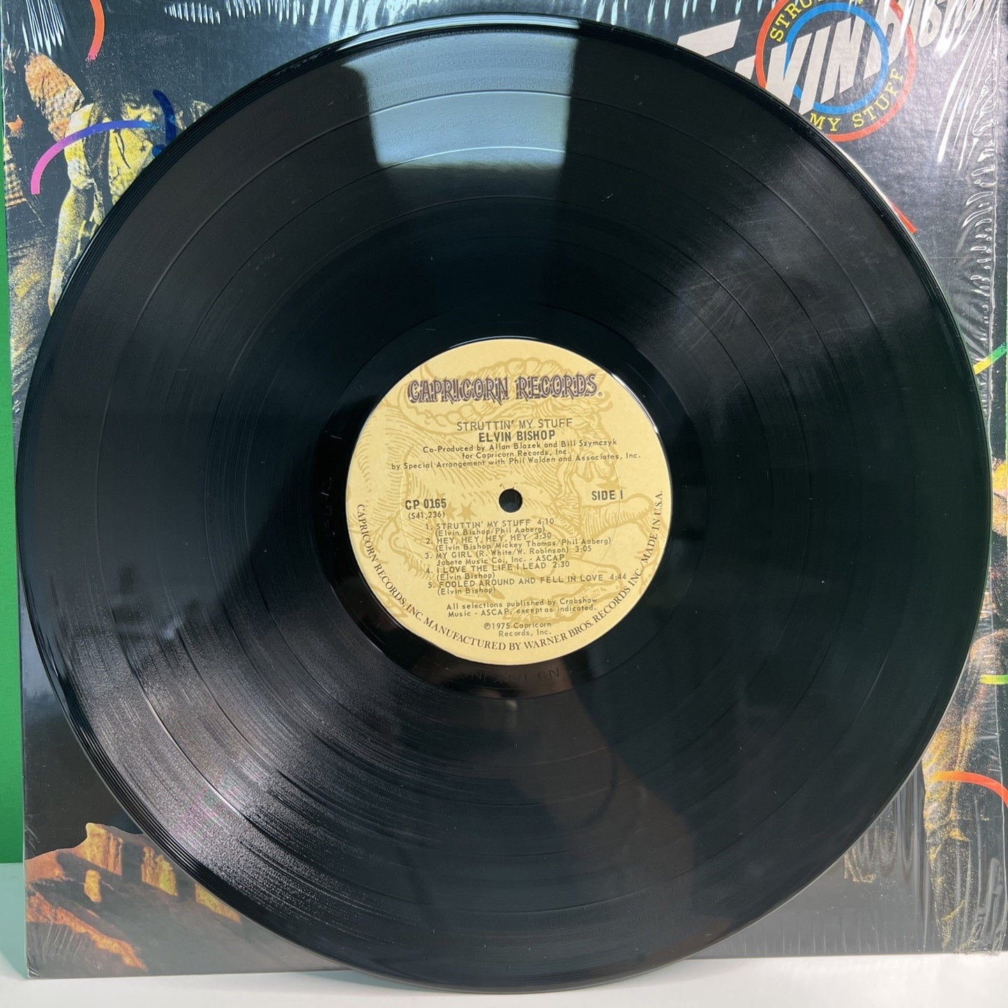 Elvin Bishop Struttin' My Stuff LP Record Album 1975 Capricorn Blues Rock