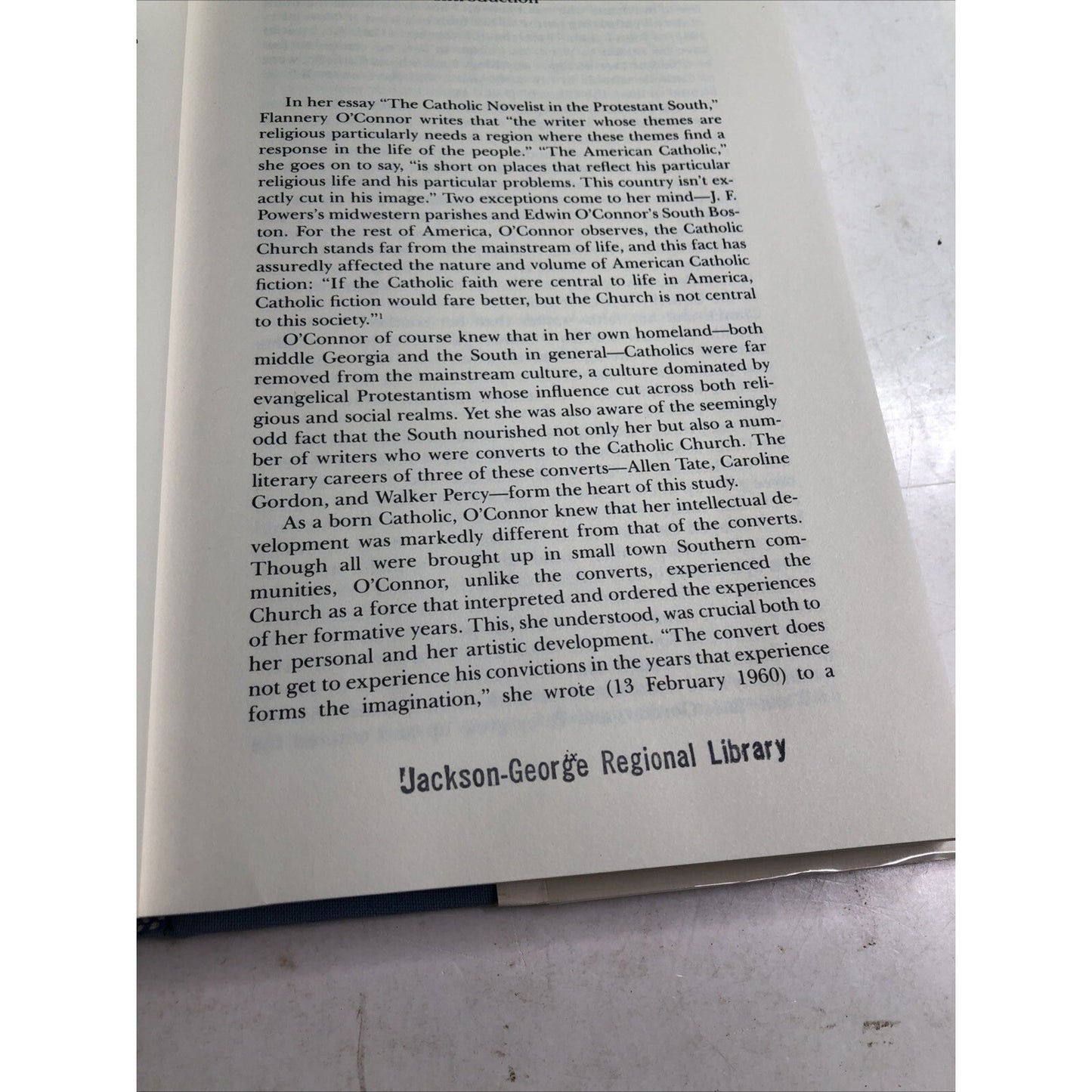Three Catholic Writers of the Modern South by Brinkmeyer HC DJ ExLibrary MS 1985