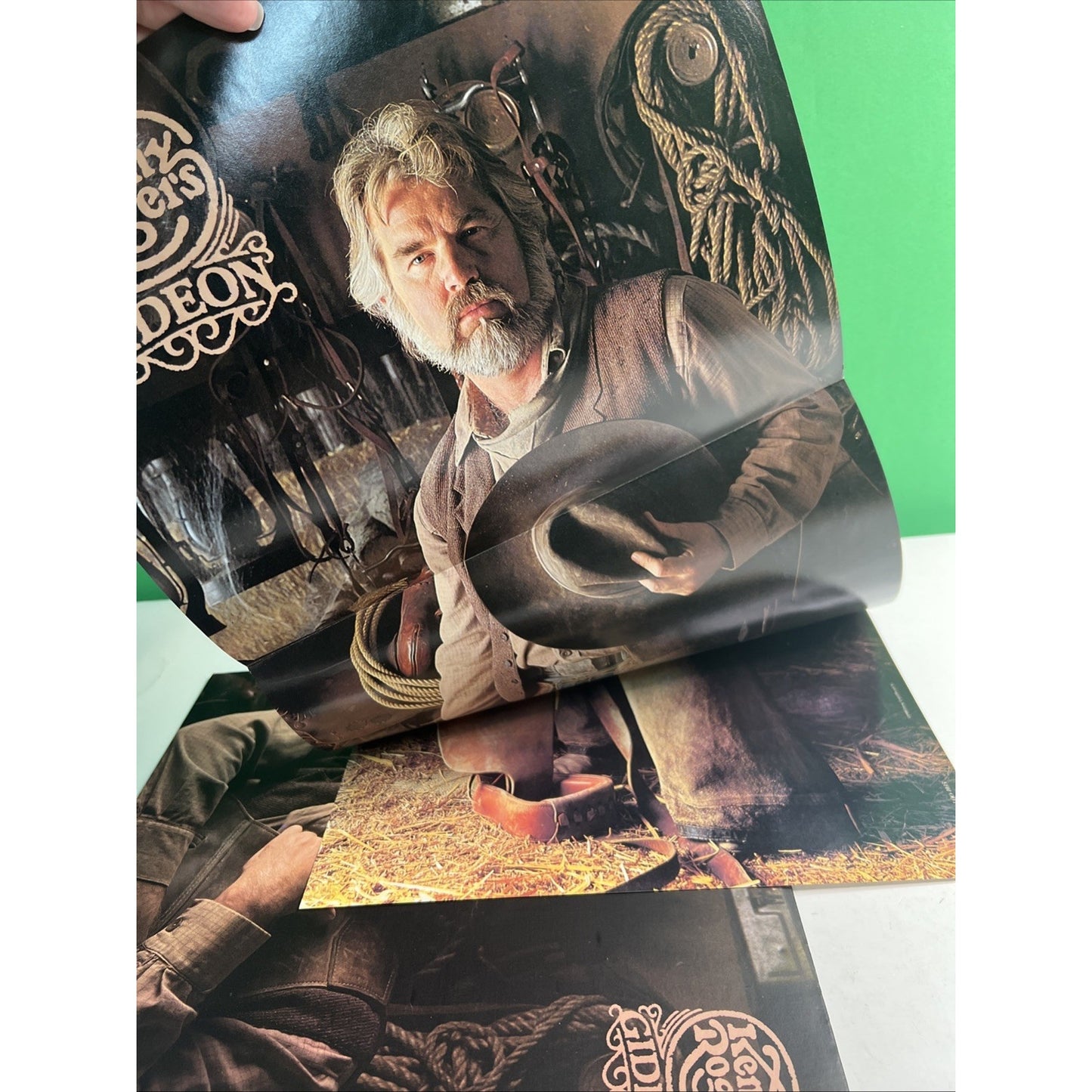 Kenny Rogers GIDEON Vinyl LP United Artists Records 1980 Poster