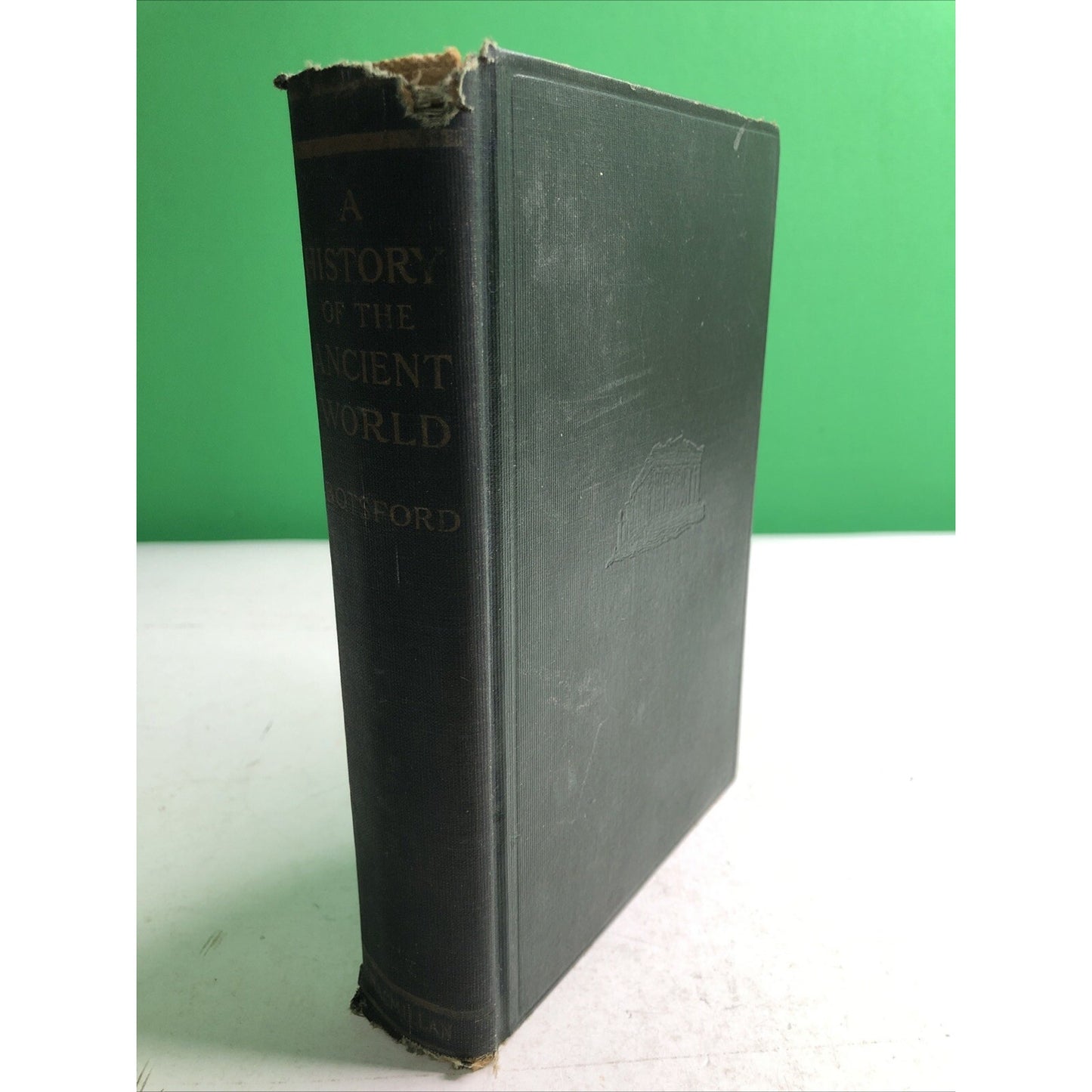 1937 A History Of The Ancient World By George Willis Botsford HC Illustrated