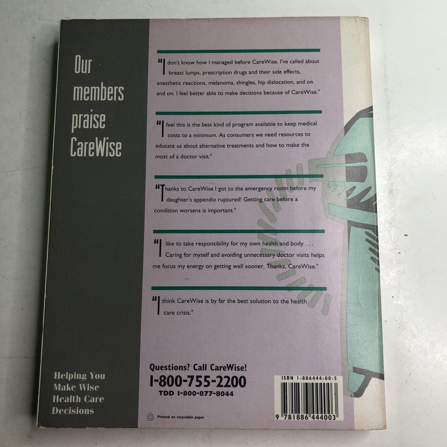 THE CAREWISE GUIDE : SELF-CARE FROM HEAD TO TOE By Acamedica Press Staff 1995
