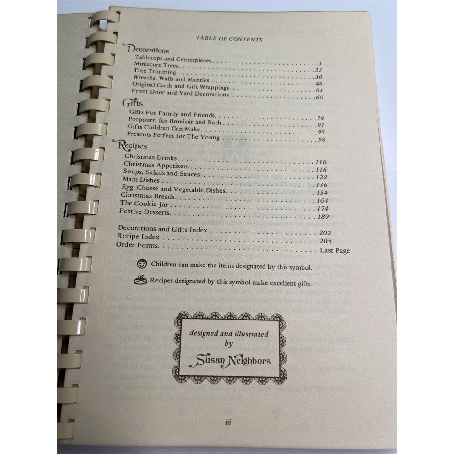 1975 Think Christmas Cookbook Gifting Decorations By Junior League Washington