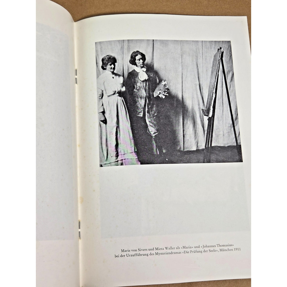 Rare 1973 Marie Steiner-von Sivers Archive Booklet & Vintage Portrait Photo