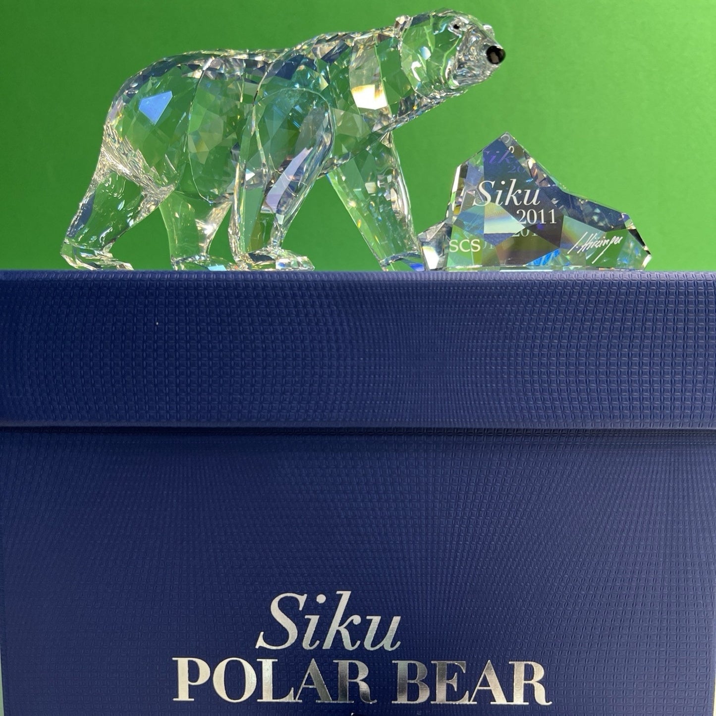 Swarovski SCS 2011 Annual Edition Siku Polar Bear Crystal Figurine 1053154