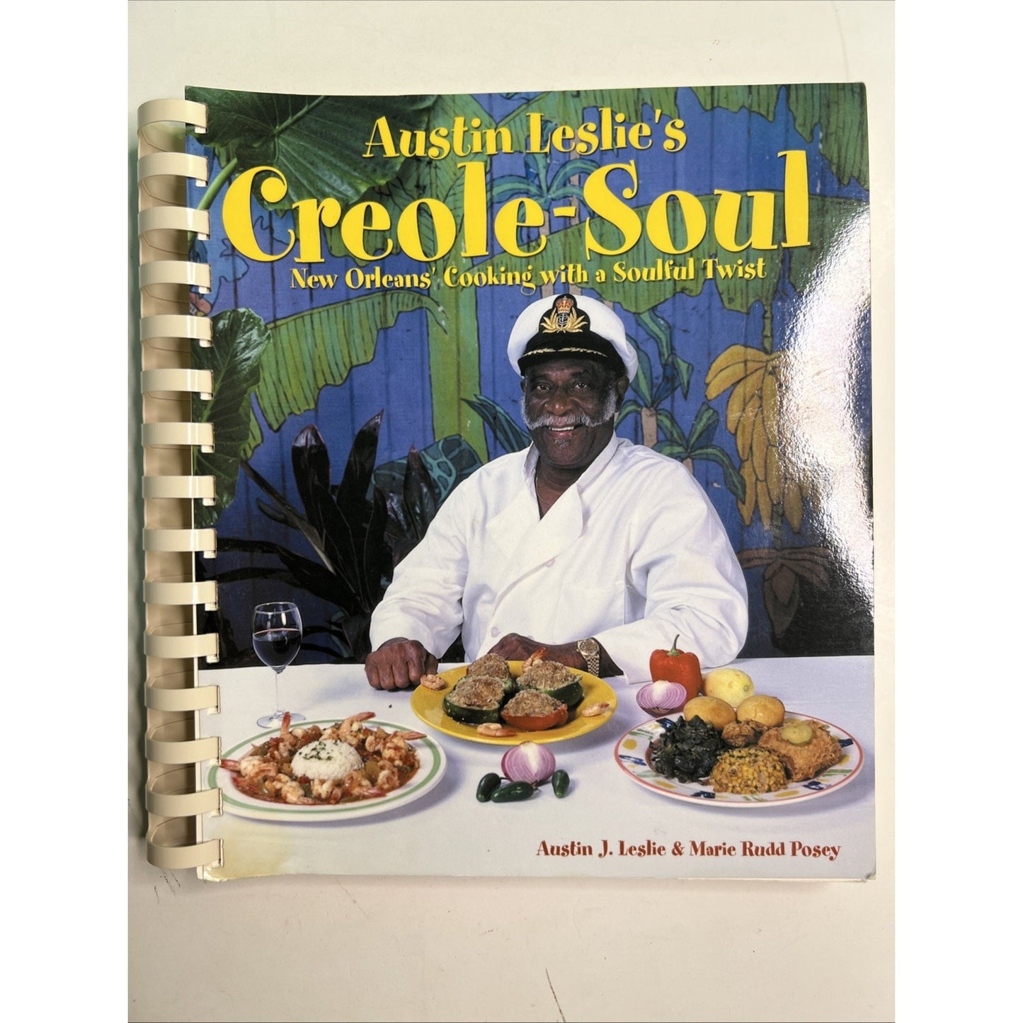 Austin Leslie's Creole-Soul New Orleans’ Cooking Soulful Twist *SIGNED* 2000