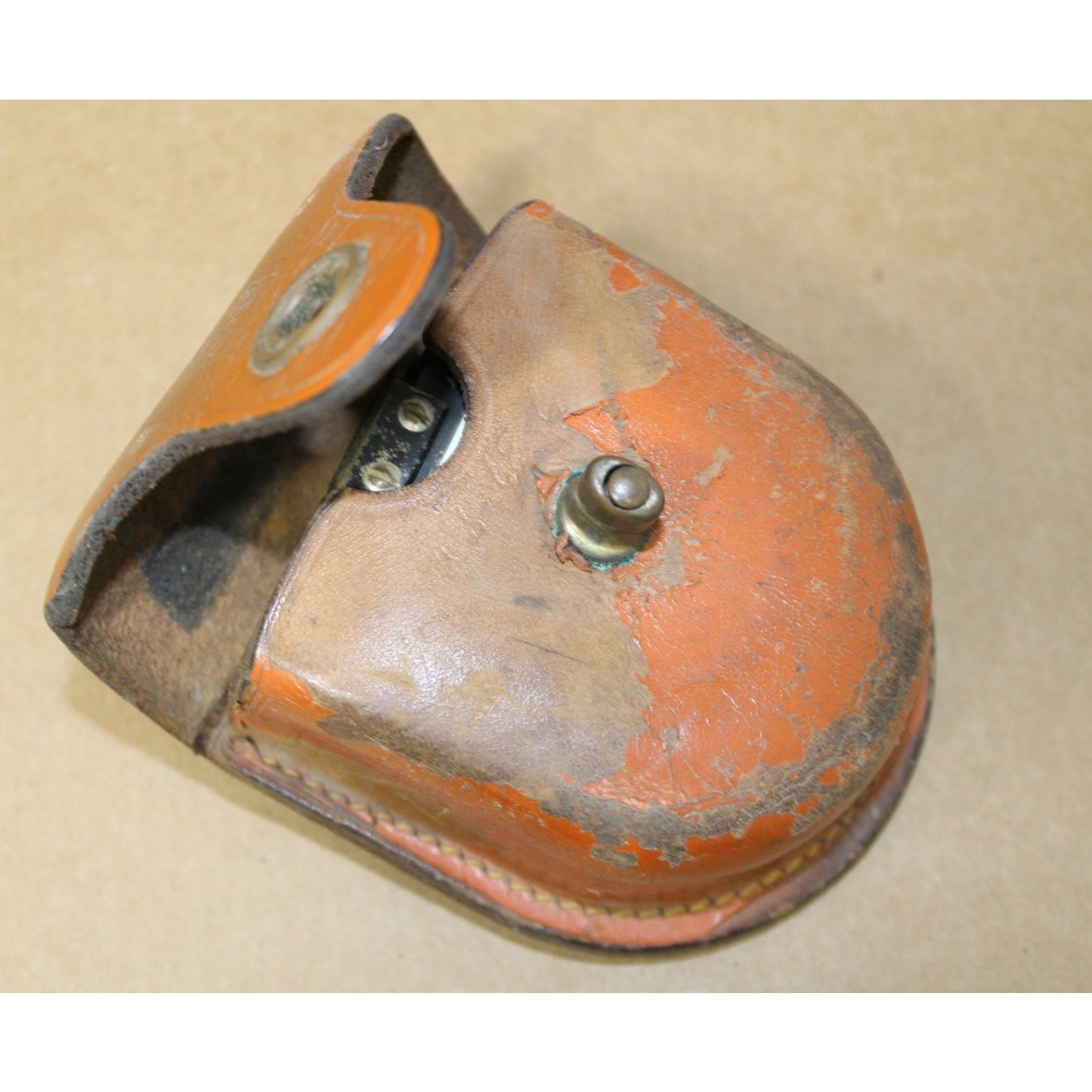 US Civil Engineer Corps Handheld Compass & Leather Case, Keuffel & Esser Co.