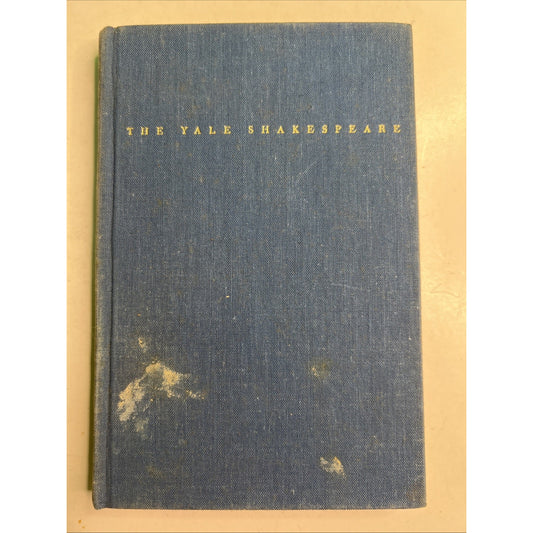 The Yale Shakespeare Hardcover THE MERRY WIVES OF WINDSOR 1922 Printing
