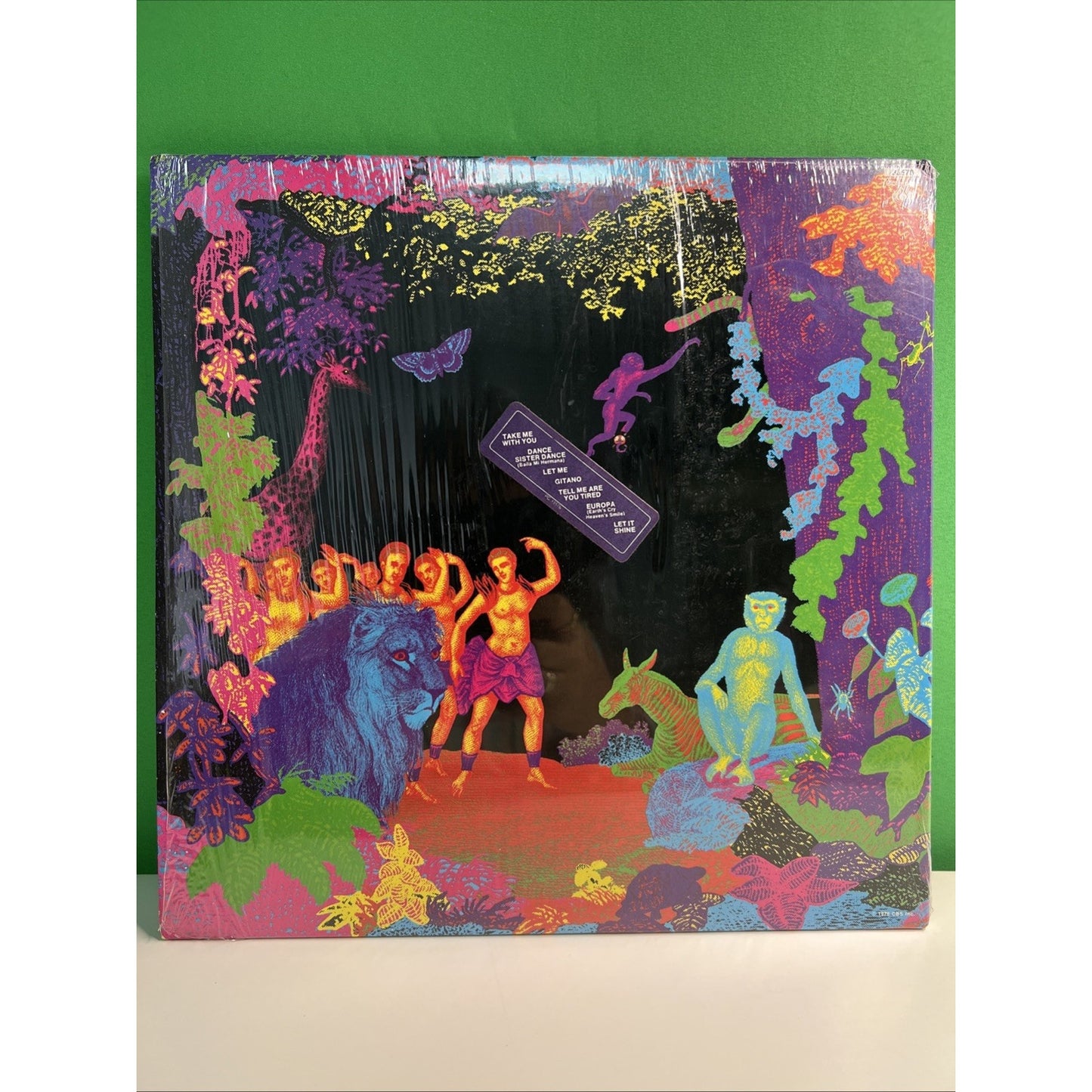 Santana "Amigos" LP Vinyl Record Gatefold Album 1976 CBS