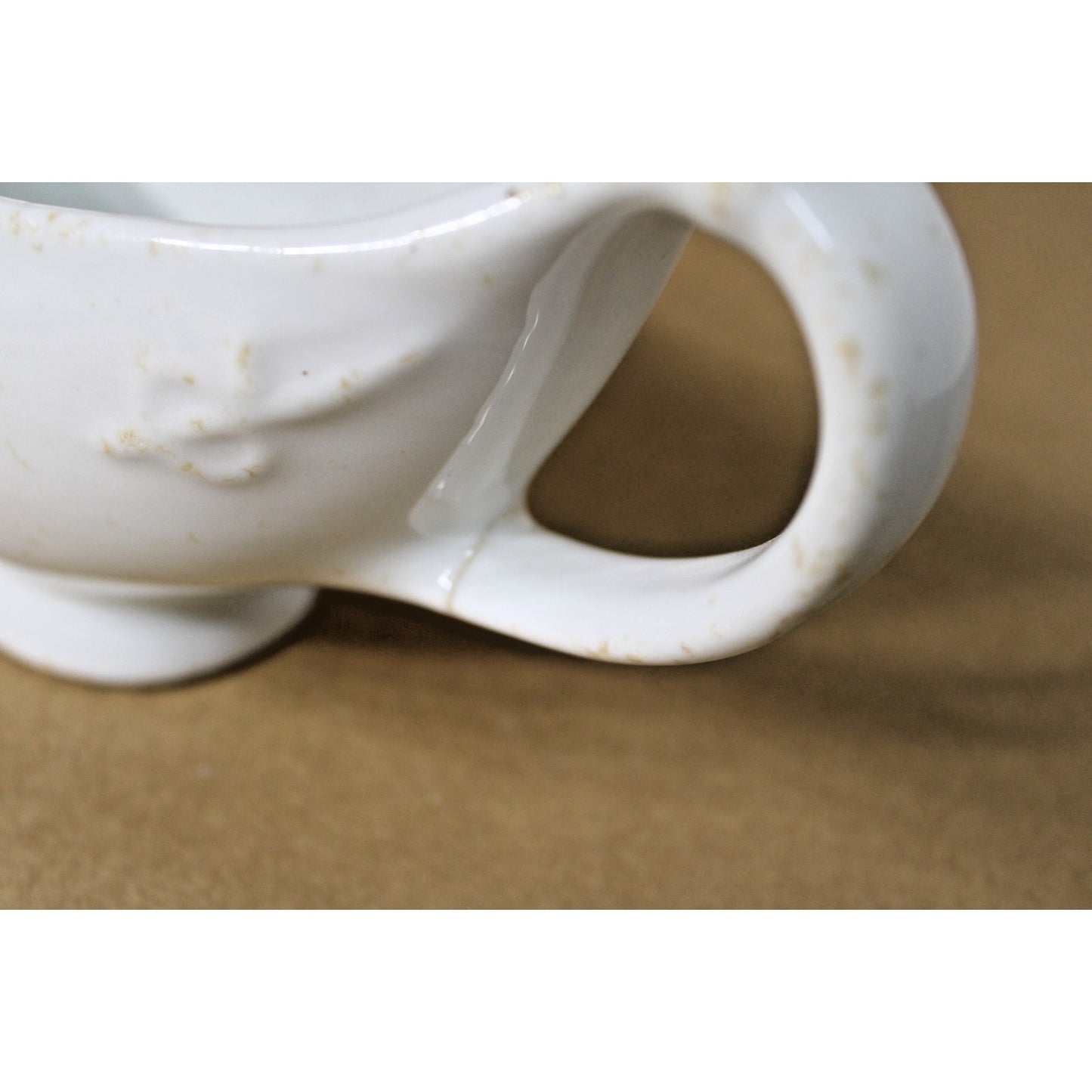 Shenango China Gravy Boat and Under Plate USQMC Rare Vintage
