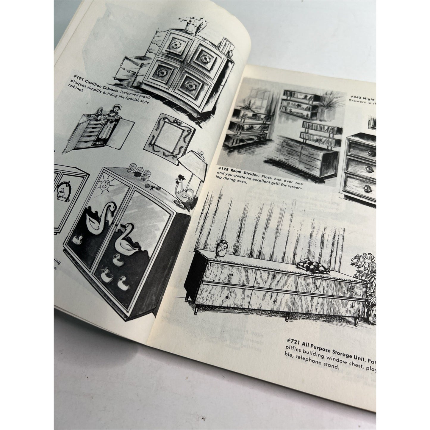 1968 3rd Printing Easi-Bild Build-It-Yourself Patterns Home Improvement Book 600