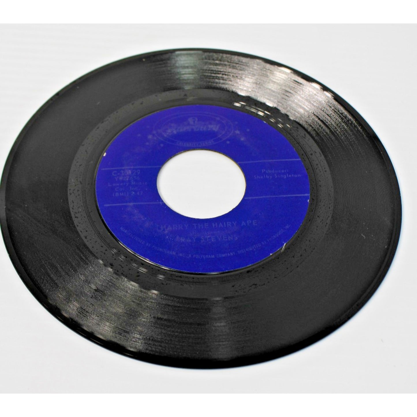 Ray Stevens- Two 7" 45 RPMs- Ahab the Arab, Misty, Sunshine, Hairy Ape