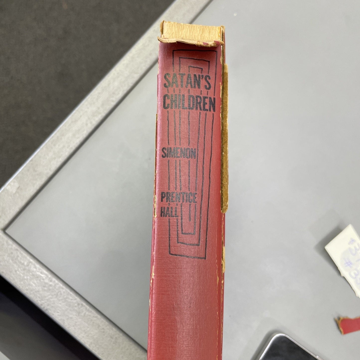 1953 Vintage Book: Satan's Children By Georges Simenon First American Edition