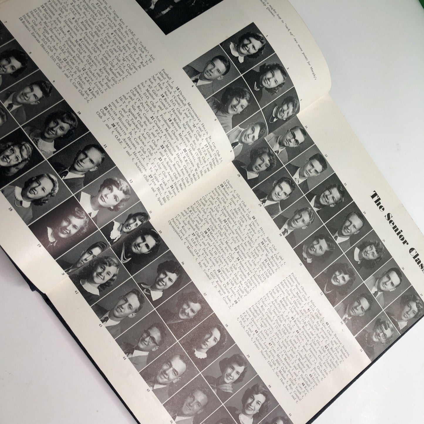 1953 Mohian Murphy High School Yearbook Mobile Alabama AL Denim Edition