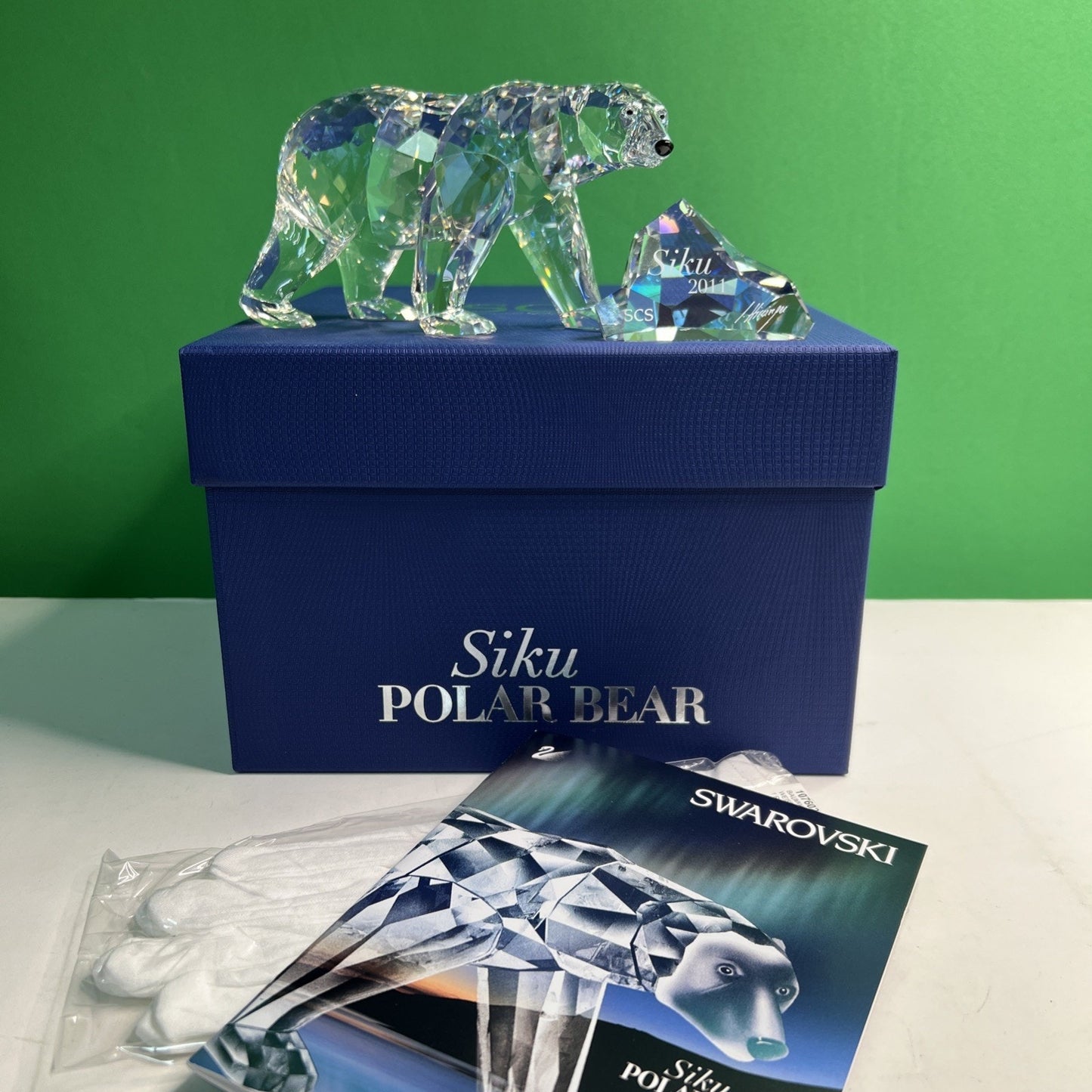Swarovski SCS 2011 Annual Edition Siku Polar Bear Crystal Figurine 1053154