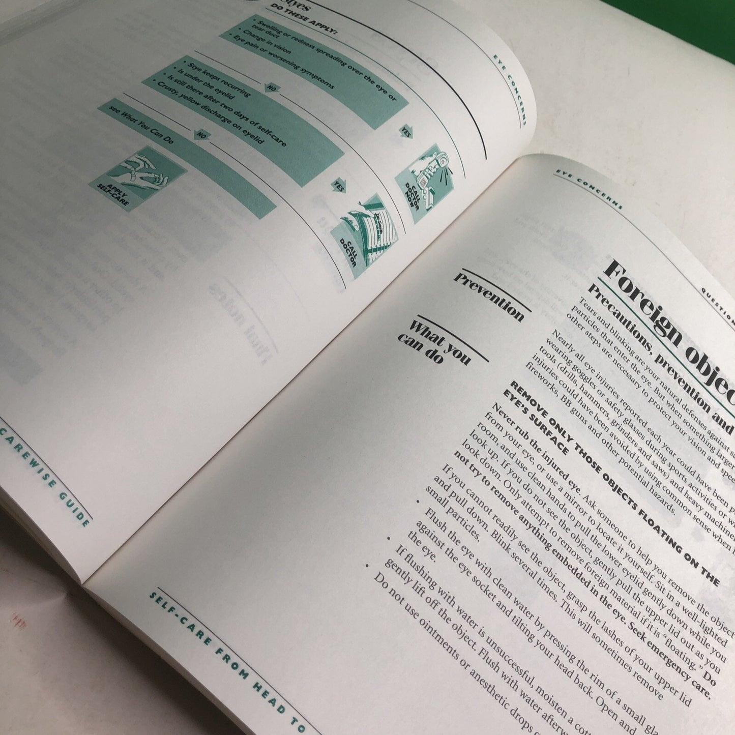 THE CAREWISE GUIDE : SELF-CARE FROM HEAD TO TOE By Acamedica Press Staff 1995